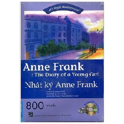 Happy Reader - Nhật Ký Anne Frank (Kèm CD) - Anne Frank (Mới 100%) Tiếng Anh, First News - SÁCH ĐẠI HỌC