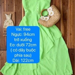 Đầm maxi dáng dài size M  308895