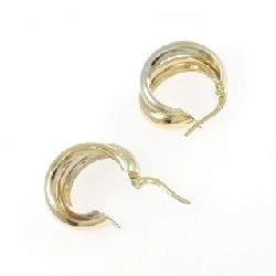 Bông tai 750YG/750WG - Hàng hiệu Authentic 875364