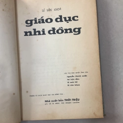 GIÁO DỤC NHI ĐỒNG - NHÂN SINH QUAN 278708
