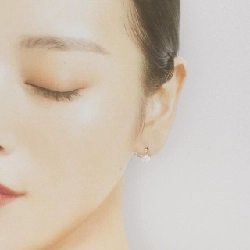 K18YG Bông tai Cubic - Hàng hiệu Chính hãng 872831