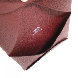 【Sản phẩm chưa sử dụng】Thẻ đựng thẻ Hermes Calvi 044166CK 624055