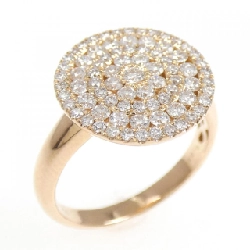 Nhẫn kim cương 750PG Pavé 0.85CT