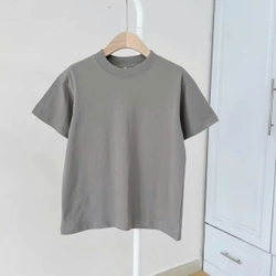 Áo Thun Nữ Cotton Cổ Tròn Size SML Form Dáng Cơ Bản Ba Màu Đơn Giản Hàng Mới 303781