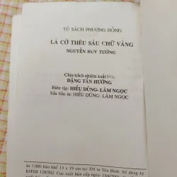 LÁ CỜ THÊU SÁU CHỮ VÀNG - NGUYỄN HUY TƯỞNG - VĂN HỌC TRONG NHÀ TRƯỜNG 719236