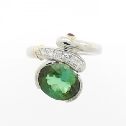 Nhẫn Tourmaline PT900/K18YG 2.92CT - Hàng hiệu Chính hãng 847806