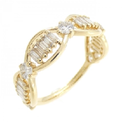 【Sản phẩm mới】Nhẫn kim cương K18YG 0.41CT