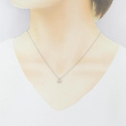 Dây chuyền kim cương Solitaire PT900/PT850 0.40CT - Hàng hiệu Chính hãng 860783