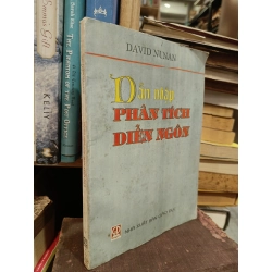 Dẫn nhập phân tích diễn ngôn - David Nunan (Hồ Mỹ Huyền & Trúc Thanh dịch)