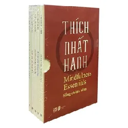 Boxset Thích Nhất Hạnh - Mindfullness Essentials - Sống Chánh Niệm (Hộp 5 Cuốn) - Thích Nhất Hạnh