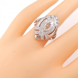 Nhẫn kim cương 750WG 0.77CT 670373