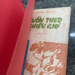Cuốn theo chiều gió Margorit Mitchel bộ 4 quyển đóng bìa da 1988 715500