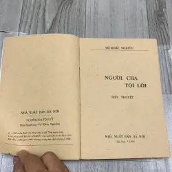 Người cha tội lỗi - võ khắc nghiêm. Có chữ ký tặng. 6a2 1040595