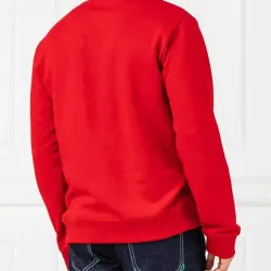 Áo sweatshirt Kenzo đỏ thêu hình đầu hổ lớn size L 757195