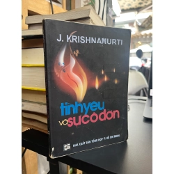 Tình yêu và sự cô đơn - J.Krisnamunrti