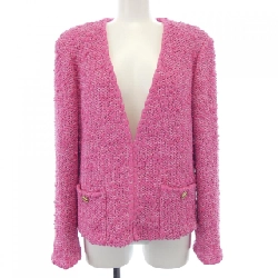 Áo khoác không cổ CHANEL P70041V42569 21C