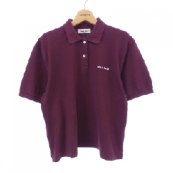 MIU MIU MIU MIU Cotton Pique MIU MIU Logo MJN535 SOOO 14RW Polo Shirt - Hàng hiệu Chính hãng