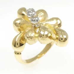 Nhẫn kim cương 750YG/750WG - Hàng hiệu Authentic