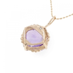 K18PG Amethyst Necklace - Hàng hiệu Authentic 848218
