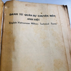 📘 DANH TỪ QUÂN SỰ CHUYÊN MÔN ANH - VIỆT - 1971 552525