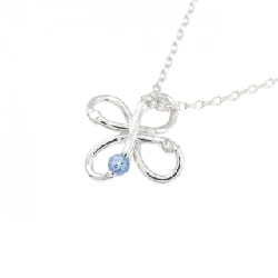 K18WG Blue Topaz Necklace - Hàng hiệu Authentic 858844