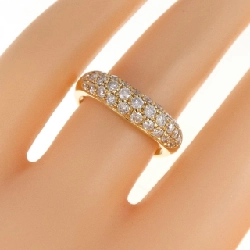 Nhẫn kim cương K18YG 0.74CT 673203