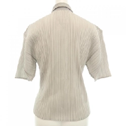 【Mã giảm giá】Áo sơ mi ngắn tay PLEATS PLEASE 645509