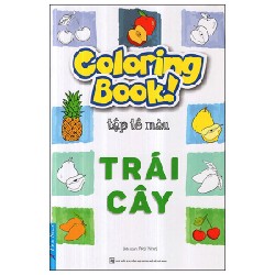 Coloring Book - Tập Tô Màu - Trái Cây - First News 150676