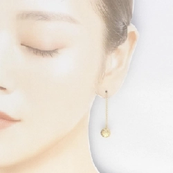 K18YG Bông tai - Hàng hiệu Authentic 871121