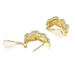 K18YG Bông tai/Khuyên tai kim cương 0.20CT - Hàng hiệu Chính hãng 870900