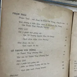 Nguyễn Dữ, lê hữu Trác , ngô gia văn phái, phạm Thái,  lê thánh tông.... 737771