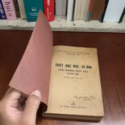 Sách Xưa: Triết Học Mác • Lê Nin _ Chủ Nghĩa Duy Vật Lịch Sử (Chương Trình Cao Cấp) - 1979 647066
