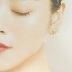 Bông tai kim cương K18YG 0.38CT - Hàng hiệu Chính hãng 869563