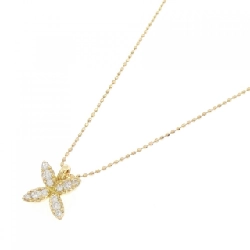 K18YG Dây chuyền kim cương 0.13CT - Hàng hiệu Authentic 862300