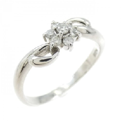 Nhẫn kim cương hoa PT900 0.15CT