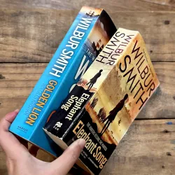 Combo Sách Wilbur Smith - Elephant Song/Golden Lion 736278