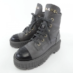 【Mã giảm giá】Giày bốt CHANEL 665178