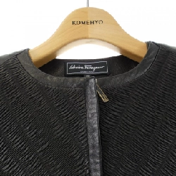 Áo khoác da SALVATORE FERRAGAMO - Hàng hiệu Authentic 811584