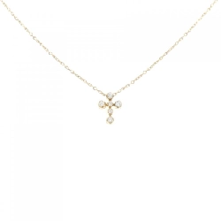 Nhà thiết kế trang sức Star Jewelry - Dây chuyền kim cương chéo 0.10CT - Hàng hiệu Authentic