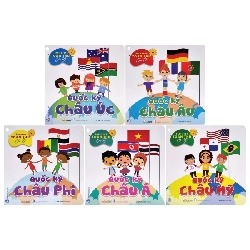 Bách Khoa Toàn Thư Cho Bé - Quốc Kỳ (Bộ 5 Cuốn) (2024) - Bảo Thư