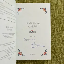 NẾU BIẾT TRĂM NĂM LÀ HỮU HẠN (Bản đặc biệt, bìa cứng, có chữ ký tác giả) - Phạm Lữ Ân 588251