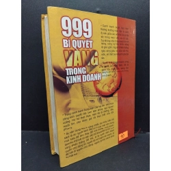 999 Bí quyết vàng trong kinh doanh mới 70% bẩn bìa, ố, tróc bìa, tróc gáy, bìa cứng 2004 HCM2410 Lưu Pháp MARKETING KINH DOANH 308027