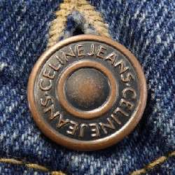 Áo khoác denim có mũ CELINE 2Q472930F - Hàng hiệu Authentic 885443