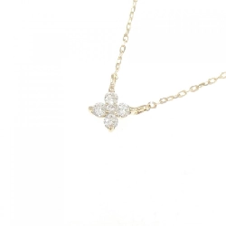 K10YG Dây chuyền kim cương hoa 0.07CT - Hàng hiệu Chính hãng 860925