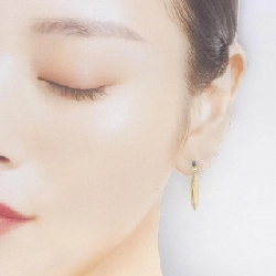 K18YG Bông tai - Hàng hiệu Authentic 863560