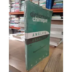Dictionnaire chimique Anglais Francais - Raymond Cornubert 603032
