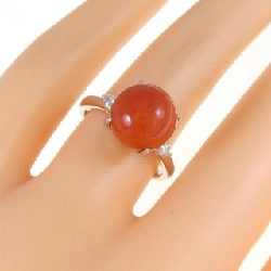 Nhẫn san hô PT900 10.2mm 670342