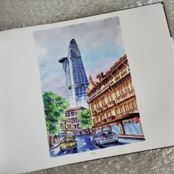 Cục gạch thời gian, ký họa in màu bìa cứng 416228