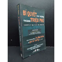 [Sách Cũ SCGR] Bí quyết tay trắng thành triệu phú mới 90% ố bẩn nhẹ 2012 HCM1008 Adam Khoo KỸ NĂNG