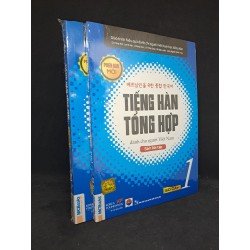 Bộ 2 cuốn tiếng Hàn tổng hợp dành cho người Việt Nam giáo trình + bài tập sơ cấp 1 mới 100% HCM0108 34878